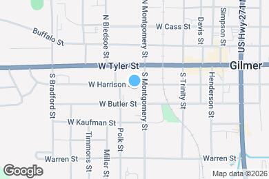 Map image of the property - 513 W Harrison St