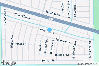 Map image of the property - 1216 Belgrave St