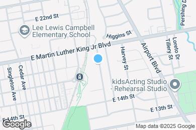 Map image of the property - 1710 Clifford Ave