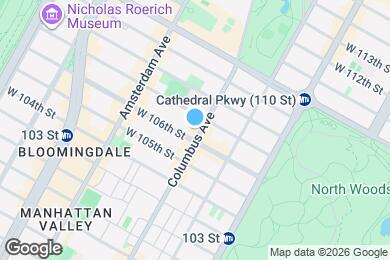 Map image of the property - Room in Shared 3 bed/1 bath home in Upper West Side