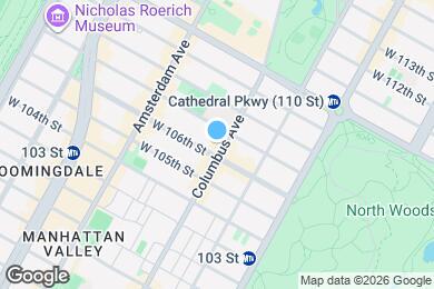 Map image of the property - Room in Shared 3 bed/2 bath home in Upper West Side