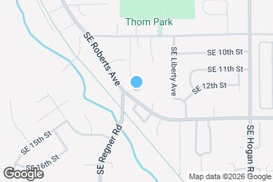 Map image of the property - 1242 SE Roberts Ave