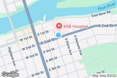 Map image of the property - 204 Crawford Ave