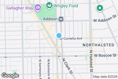 Map image of the property - 953 W Cornelia Ave