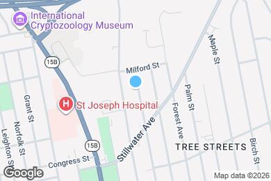 Map image of the property - 324 Grove St
