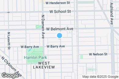 Map image of the property - 1901 W Fletcher St
