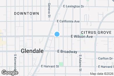 Map image of the property - 800 E Wilson Ave