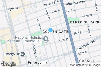 Map image of the property - 1261 61st St