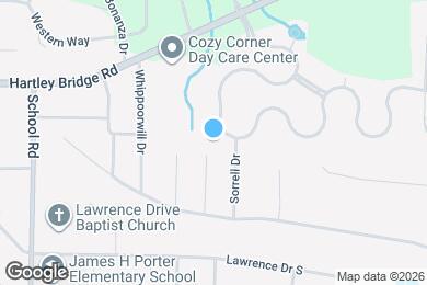 Map image of the property - 3428 Bridgewood Dr