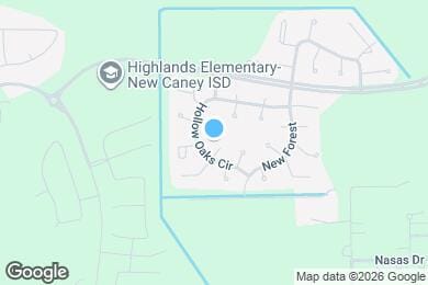 Map image of the property - 22023 Soft Pines Ct