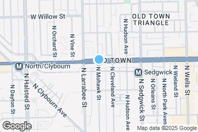 Map image of the property - 1555 N Mohawk St