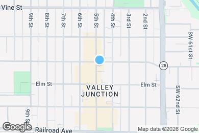 Map image of the property - 329 5th St