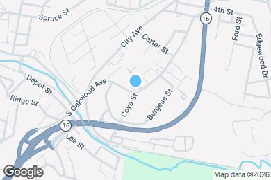 Map image of the property - 906 S Oakwood Ave