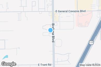 Map image of the property - Bordeaux Apartments