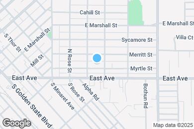 Map image of the property - 1317 Myrtle St