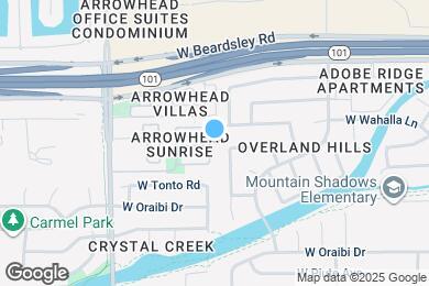 Map image of the property - 19819 N 49th Ave
