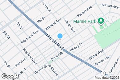 Map image of the property - 820 Pier Ave