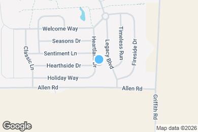 Map image of the property - 779 Heartland Dr