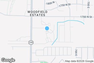 Map image of the property - 1606 N 450 E