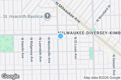 Map image of the property - 2741 N Central Park Ave
