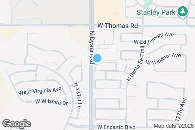 Map image of the property - 12917 W Windsor Ave