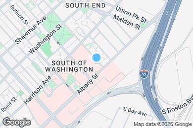 Map image of the property - 105 E Brookline St
