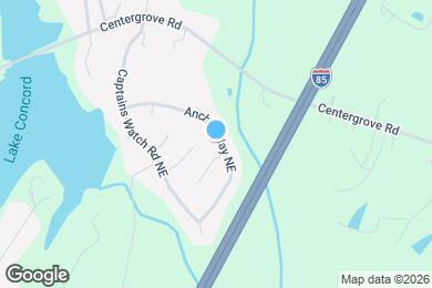 Map image of the property - 886 Anchor Way NE