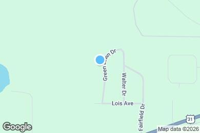 Map image of the property - 1628 Green Lawn Dr