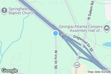 Map image of the property - 2025 W Iris Dr SE