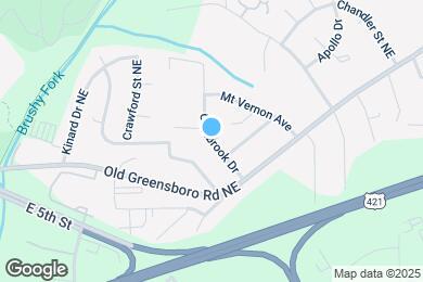 Map image of the property - 617 Glenbrook Dr