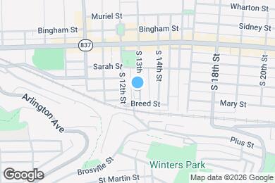 Map image of the property - 114 S 13th St