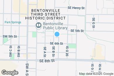 Map image of the property - 524 SE C St