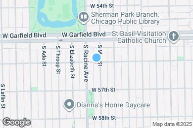 Map image of the property - 5600 S May St