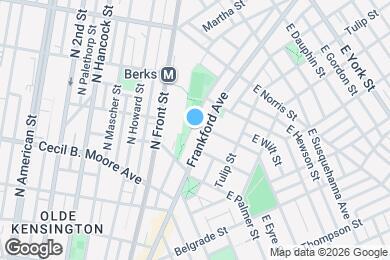 Map image of the property - Spacious 3BR Home with Finished Basement & Roof Deck