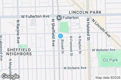 Map image of the property - 2238 N Bissell St