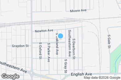 Map image of the property - 3038 Meredith Ave