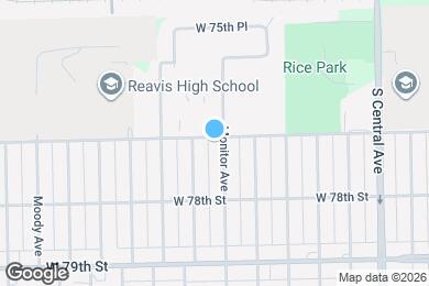 Map image of the property - 7700 Monitor Ave