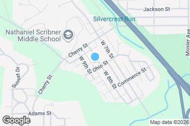 Map image of the property - 811 W 8th St