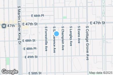 Map image of the property - 4753 S St Lawrence Ave
