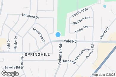 Map image of the property - 4376 Yale Rd
