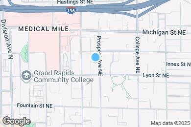 Map image of the property - 215 Prospect Ave NE