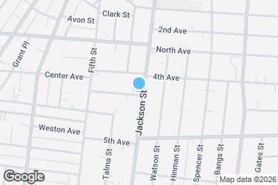 Map image of the property - 423 Jackson St
