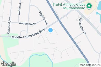 Map image of the property - 1280 Middle Tennessee Blvd