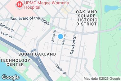 Map image of the property - 3313 Ward St
