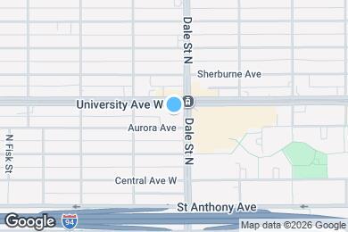 Map image of the property - University Dale Apartments LP