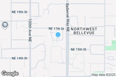 Map image of the property - 1610 103rd Ave NE