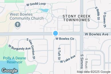 Map image of the property - 11897 W Bowles Cir