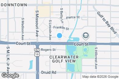 Map image of the property - 1279 Santa Rosa St