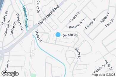 Map image of the property - 1362 Del Rio Cir