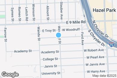 Map image of the property - 2022 E Saratoga St